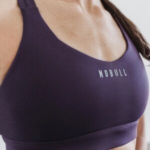 NWT NOBULL Women’s Pace Running Sports Bra - XS - Plum